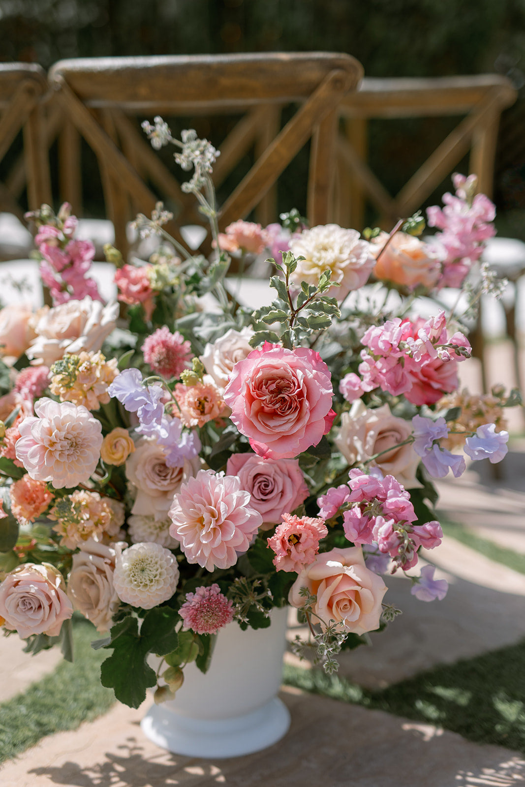 Aisle Florals - Feminine Sunset