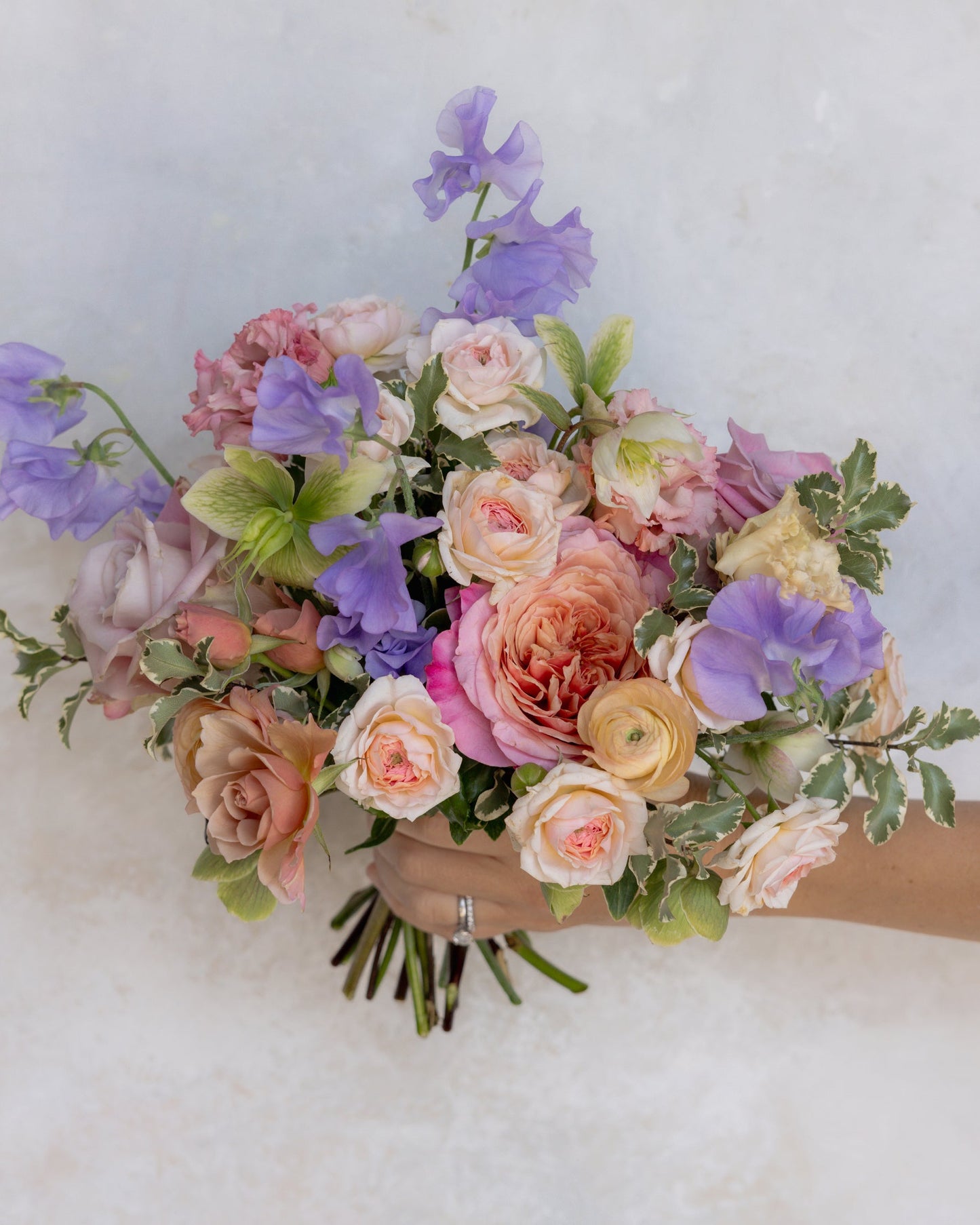 Bridesmaid Bouquet - Feminine Sunset