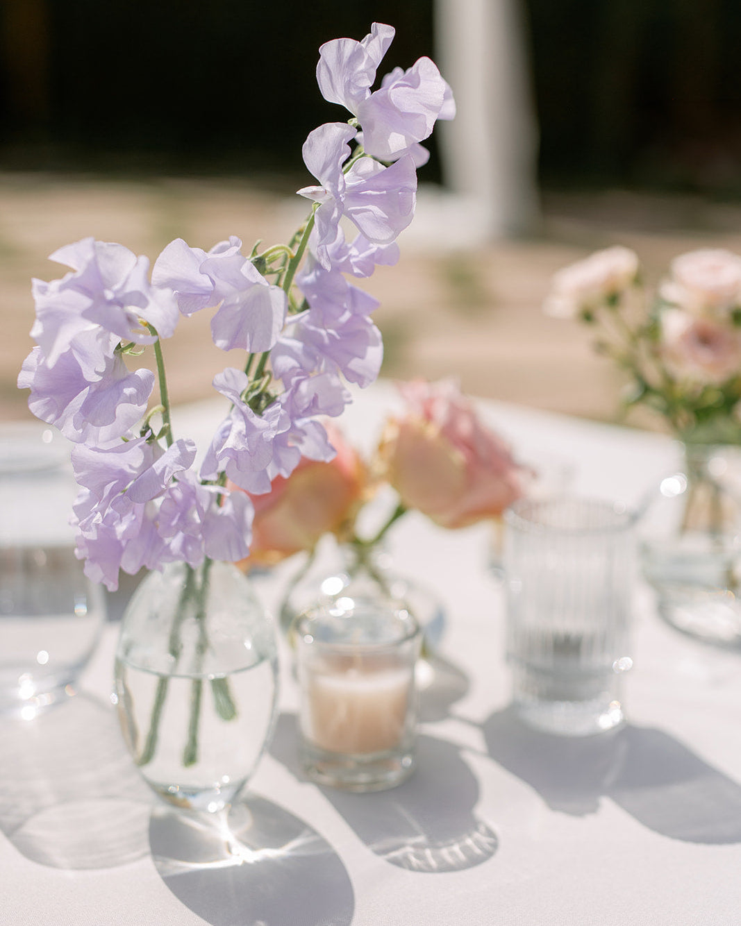 Bud Vase Trio - Feminine Sunset