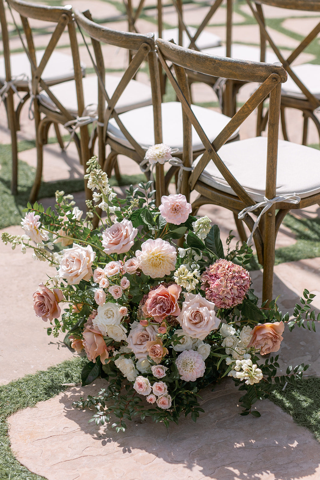 Aisle Floral- Garden Romance