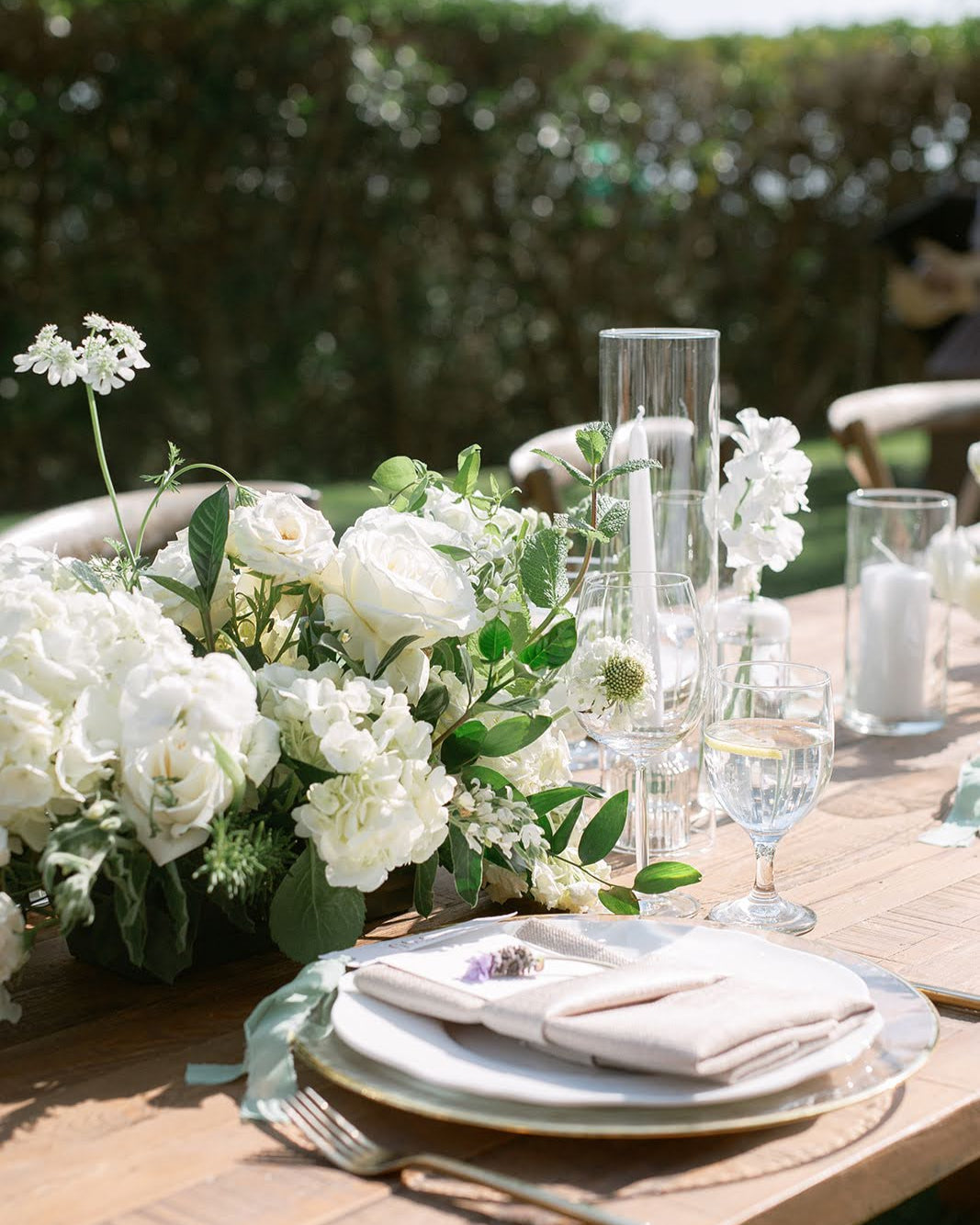 Low long Table Centerpiece - Pure Grace