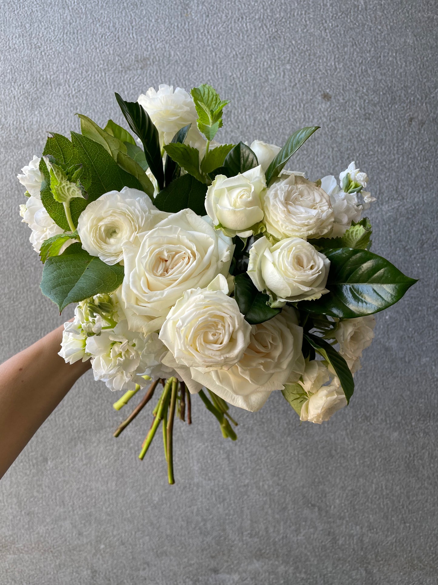 Bridsemaid Bouquet - Pure Grace