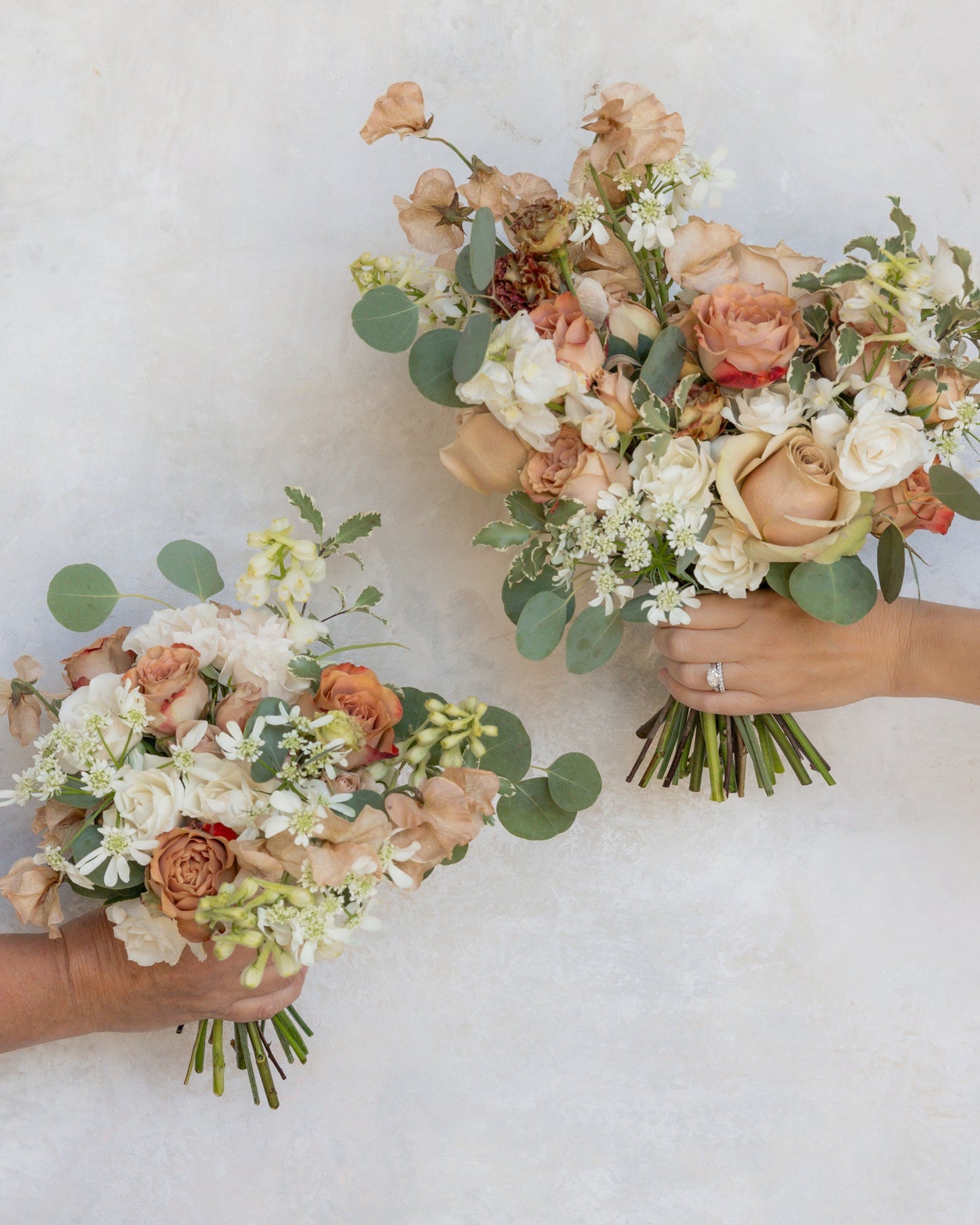 Bridesmaid Bouquet - Soft Neutrals