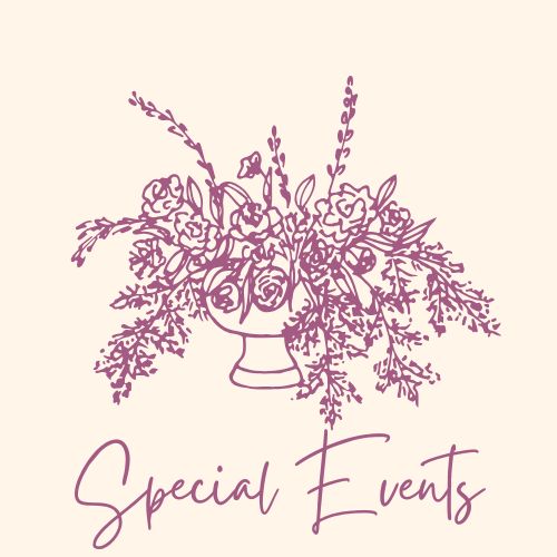 Events - Dinner Parties, Showers, etc