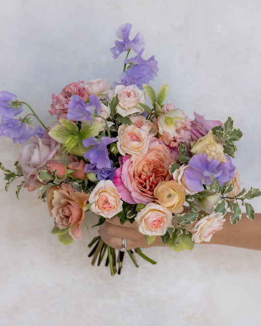 Bridesmaid Bouquet - Feminine Sunset