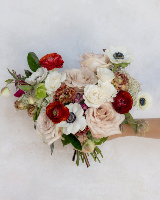 Bridesmaid Bouquet - Velvet Chic