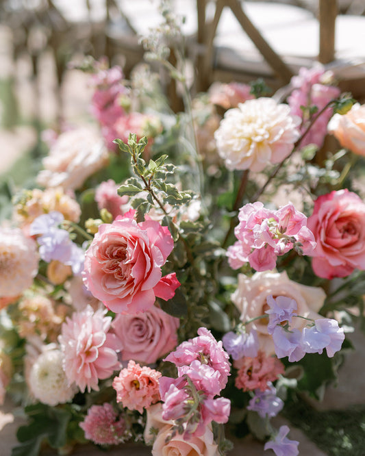 Aisle Florals - Feminine Sunset