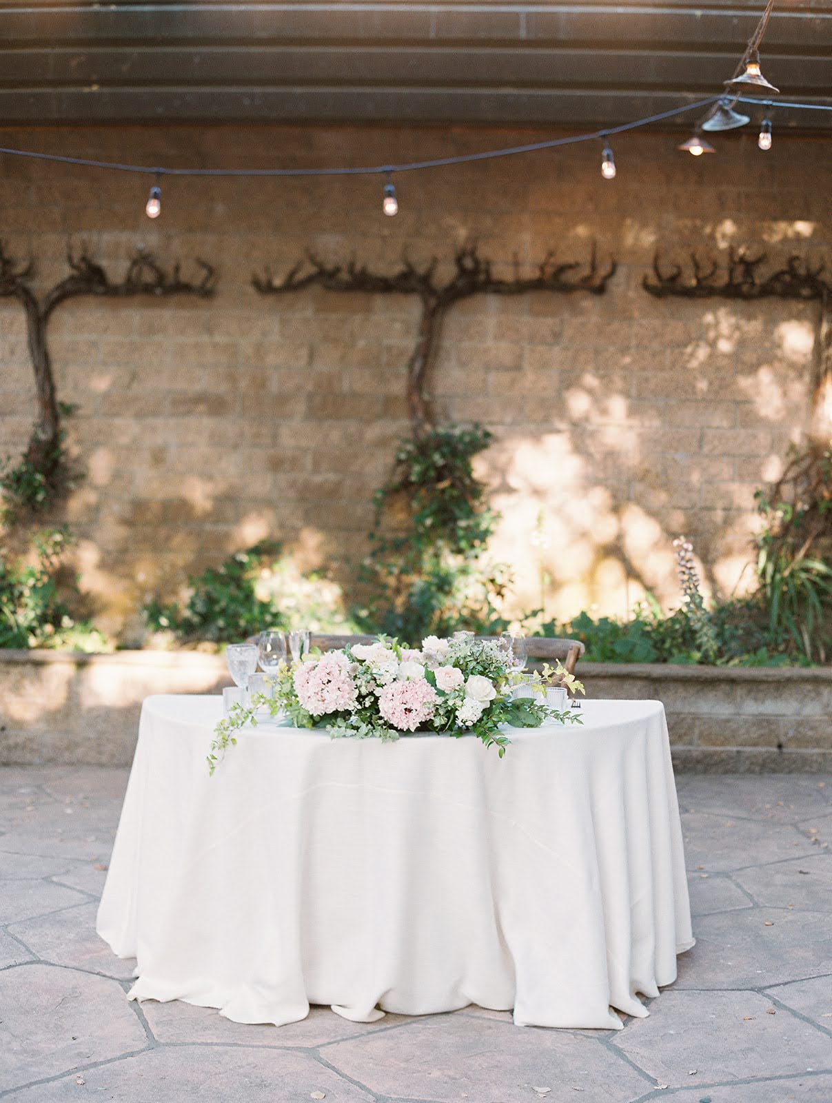 Sweetheart Table Centerpiece