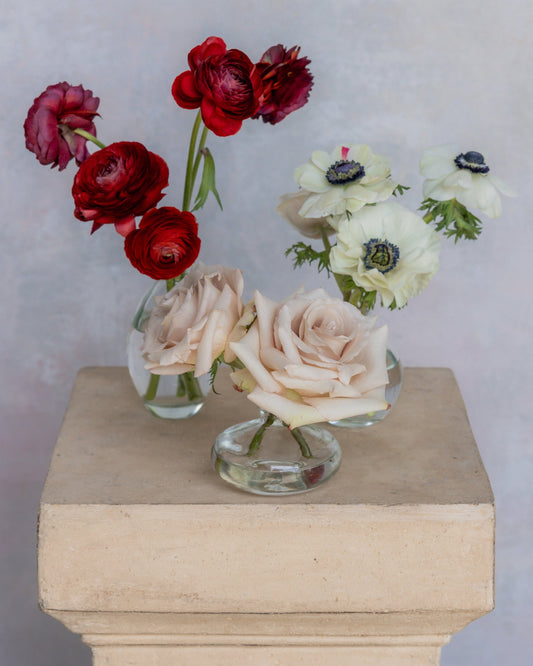 Bud Vase Trio - Velvet Chic