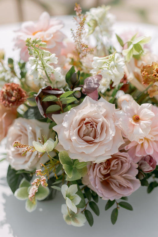 Round Centerpiece - Romantic Garden