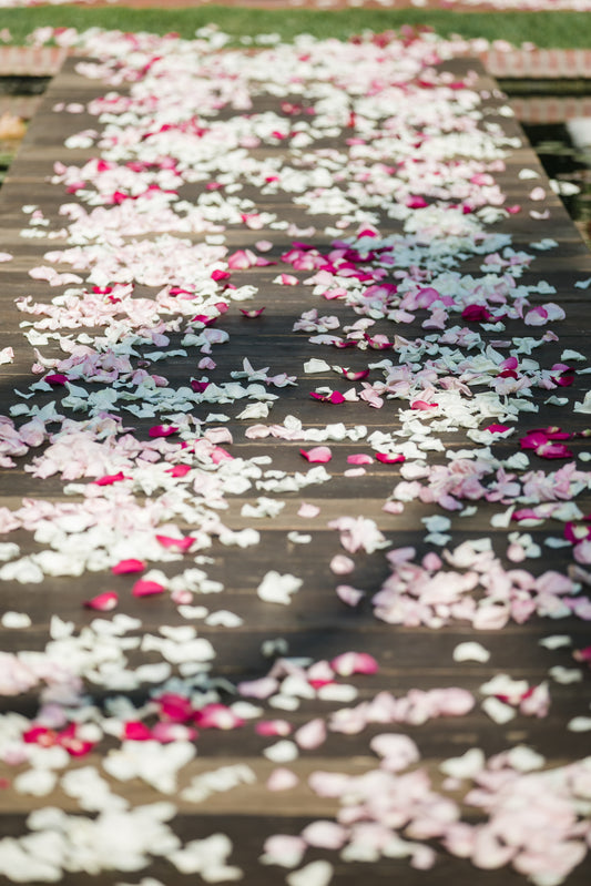 Rose Petals & Candles