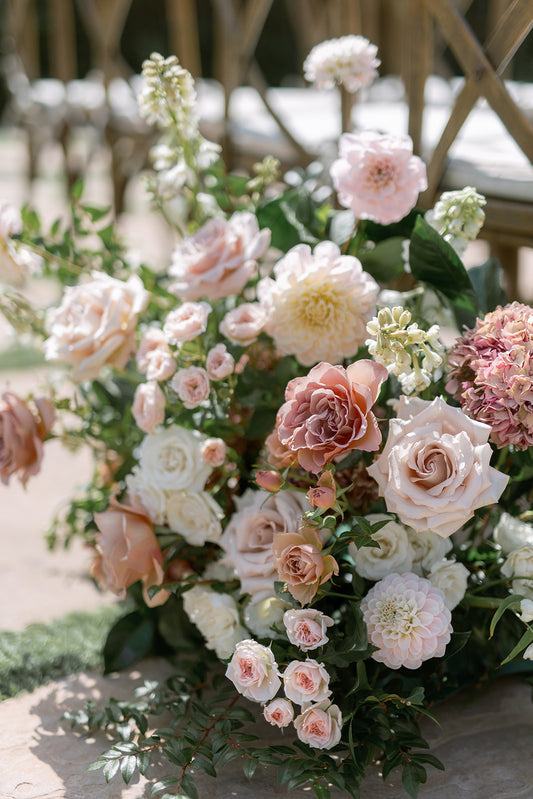 Aisle Floral- Garden Romance