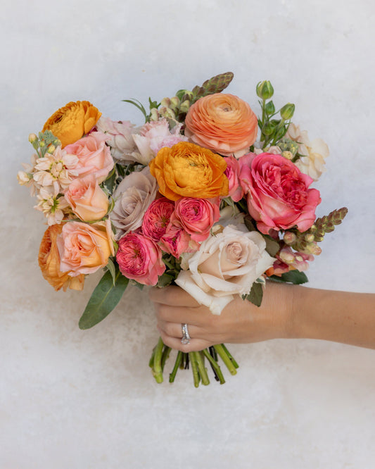 Bridesmaid Bouquet - Vibrant Sorbet