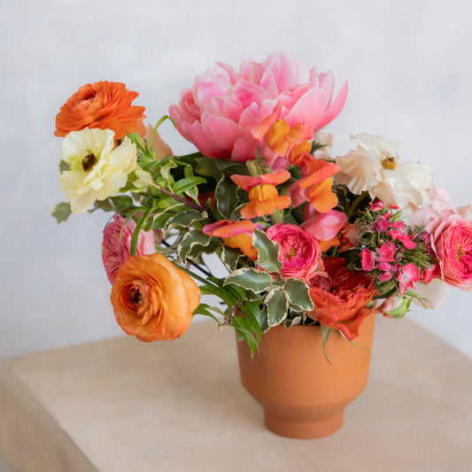 Floral Duet - (Long Tables) Vibrant Sorbet