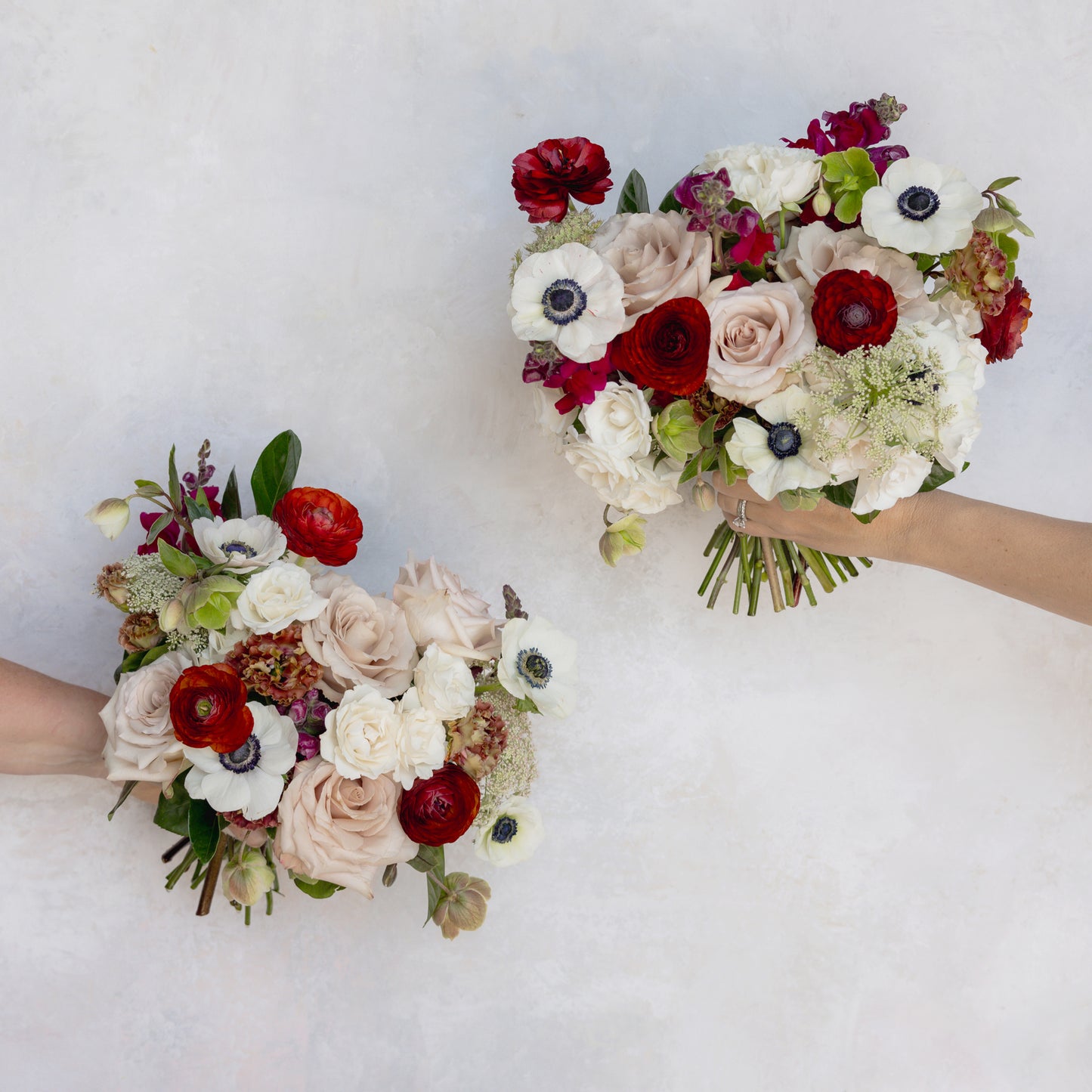 Bridesmaid Bouquet - Velvet Chic